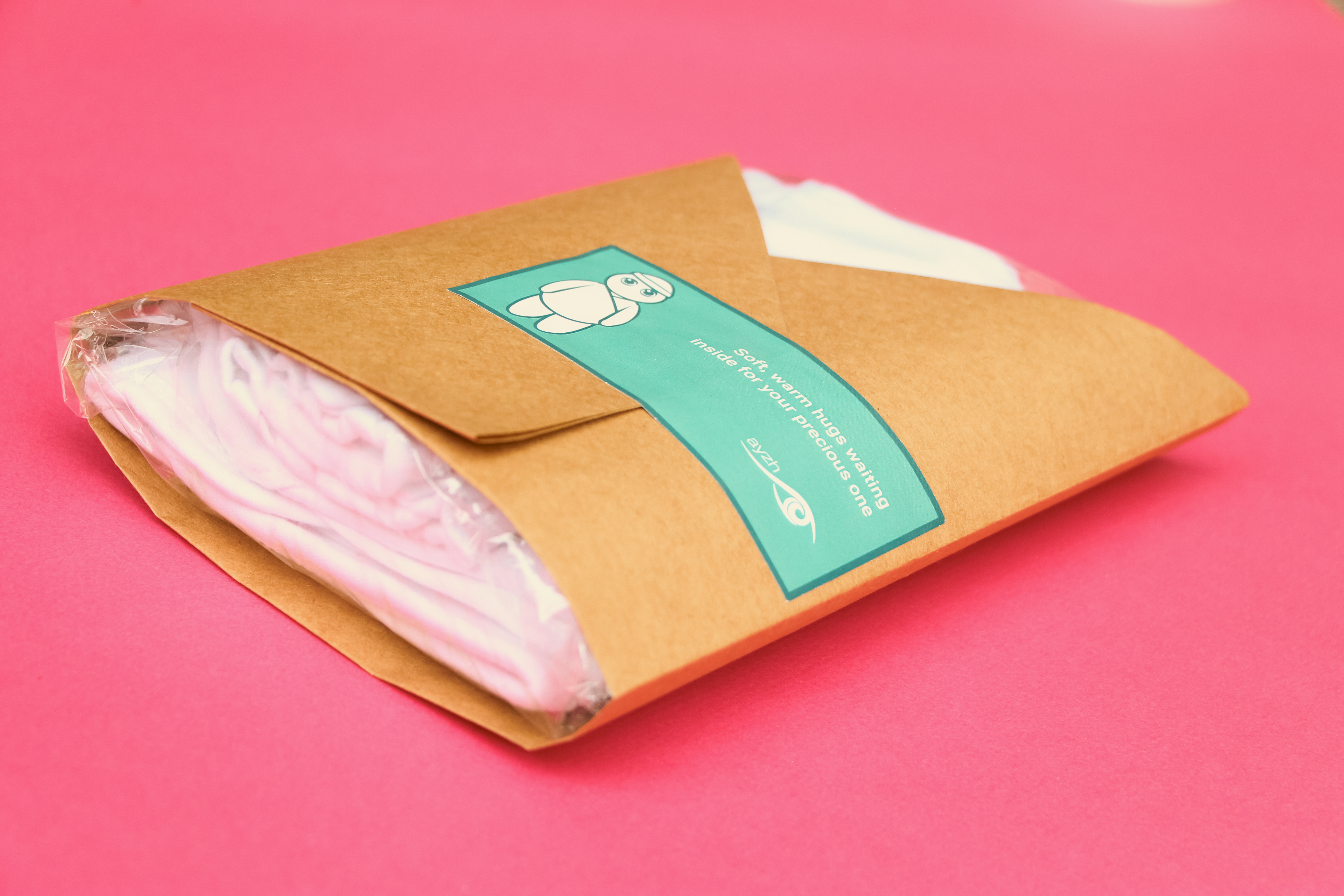 Packaging for Baby Clothes | AYZH bold brandidentity branding brandpackaging colourful custompackaging ecofriendly humancentric illustration luxurypackaging packagedesign packaging packagingdesign packagingsustainable print productpackaging retailpackaging sustainablepackaging usercentric visualidentity