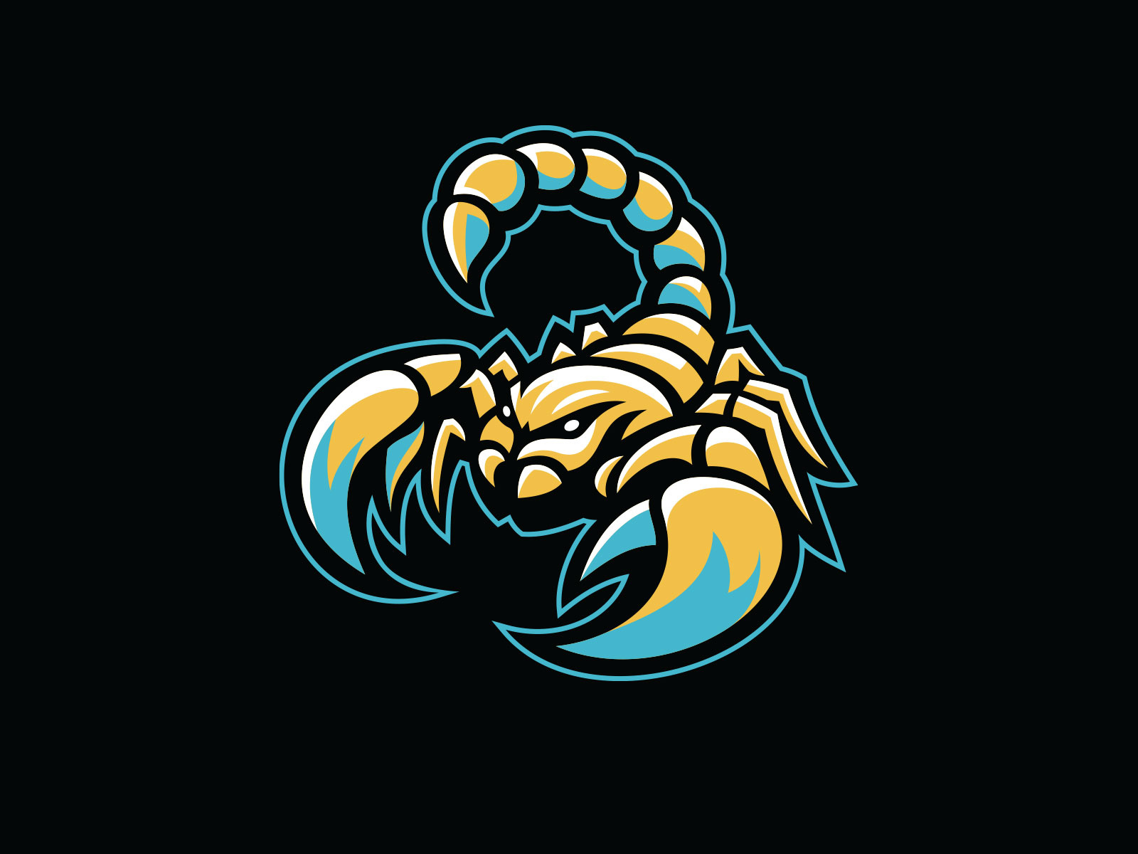 Example of Scorpion Mascot Logo