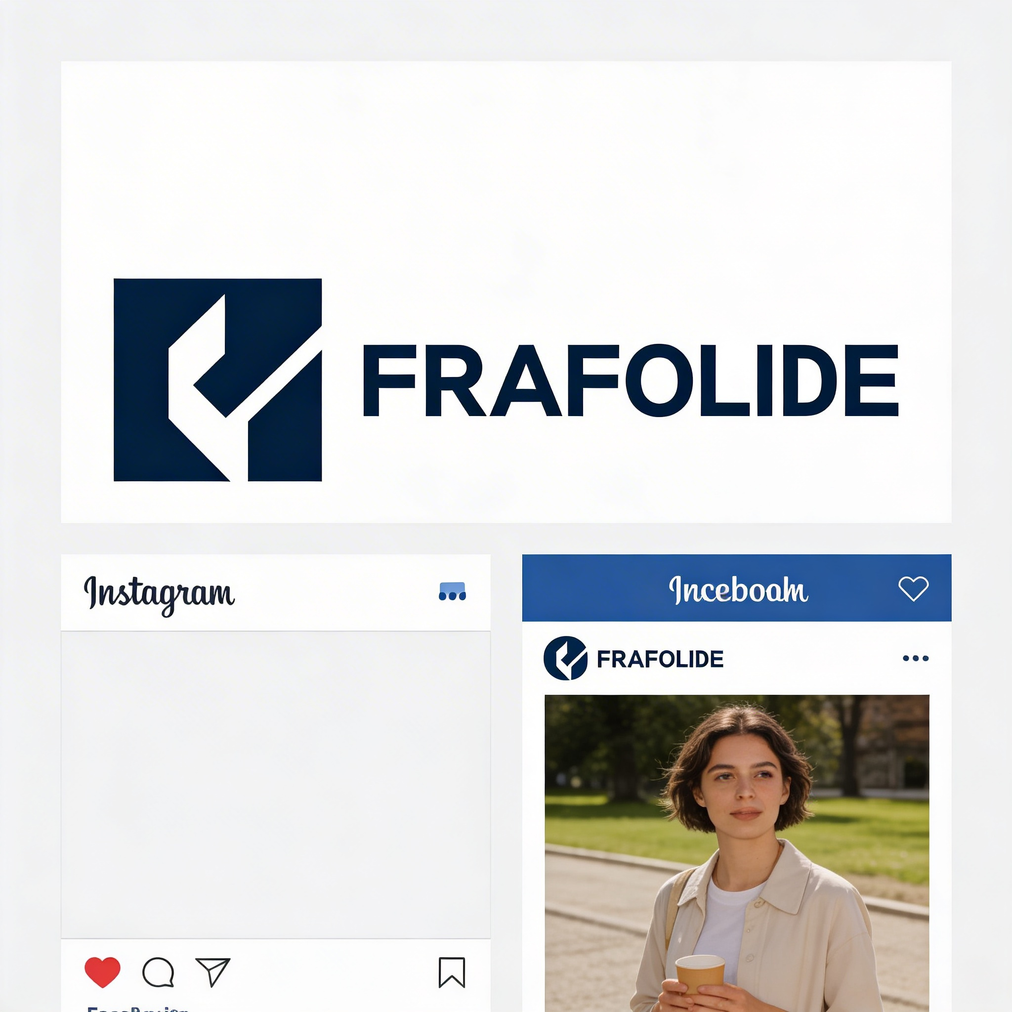 FRAFOLIDE – Minimal Corporate Logo Design brand identity branding design business branding clean logo company logo corporate branding corporate logo creative branding graphic design logo design logo inspiration mfdesignzone minimal logo modern branding modern logo professional logo saas logo startup logo tech logo visual identity