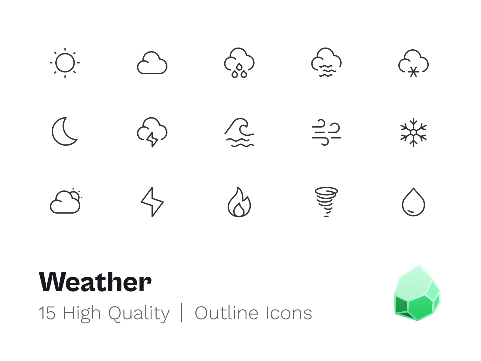 Weather • Icons Pack by Beryl Design on Dribbble