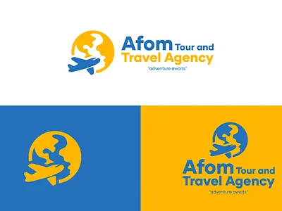 Afom Tour and Travel Agency-Brand Identity adobe app branding creative logo custom logo design design logo graphic design ilic illustration jure jureilic logo logo design loopwash minimalist logo typography ui ux vector