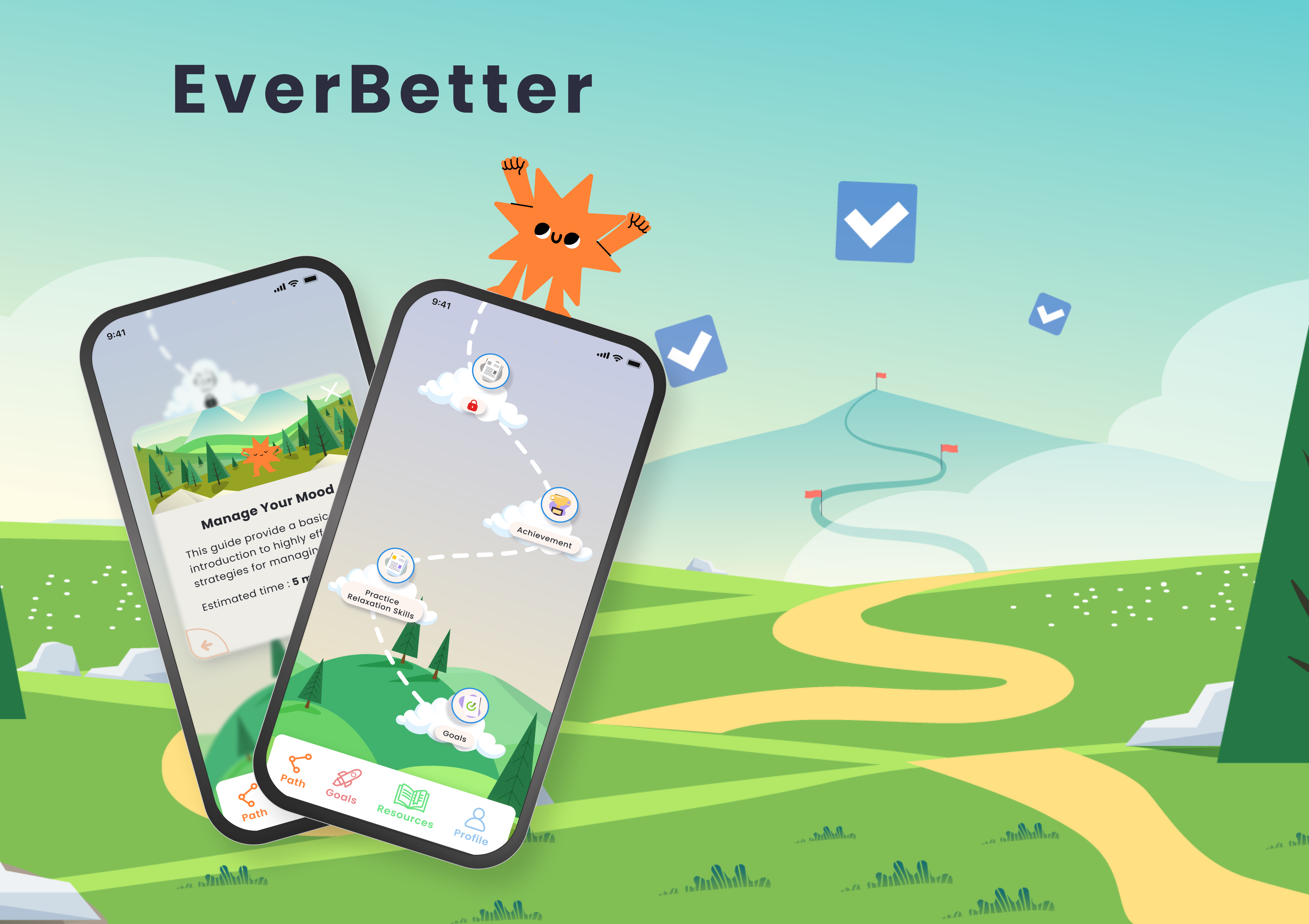 Therapy app design flat game app game app design game design graphic design illustration illustration art mobile app ui uiux vector vector art