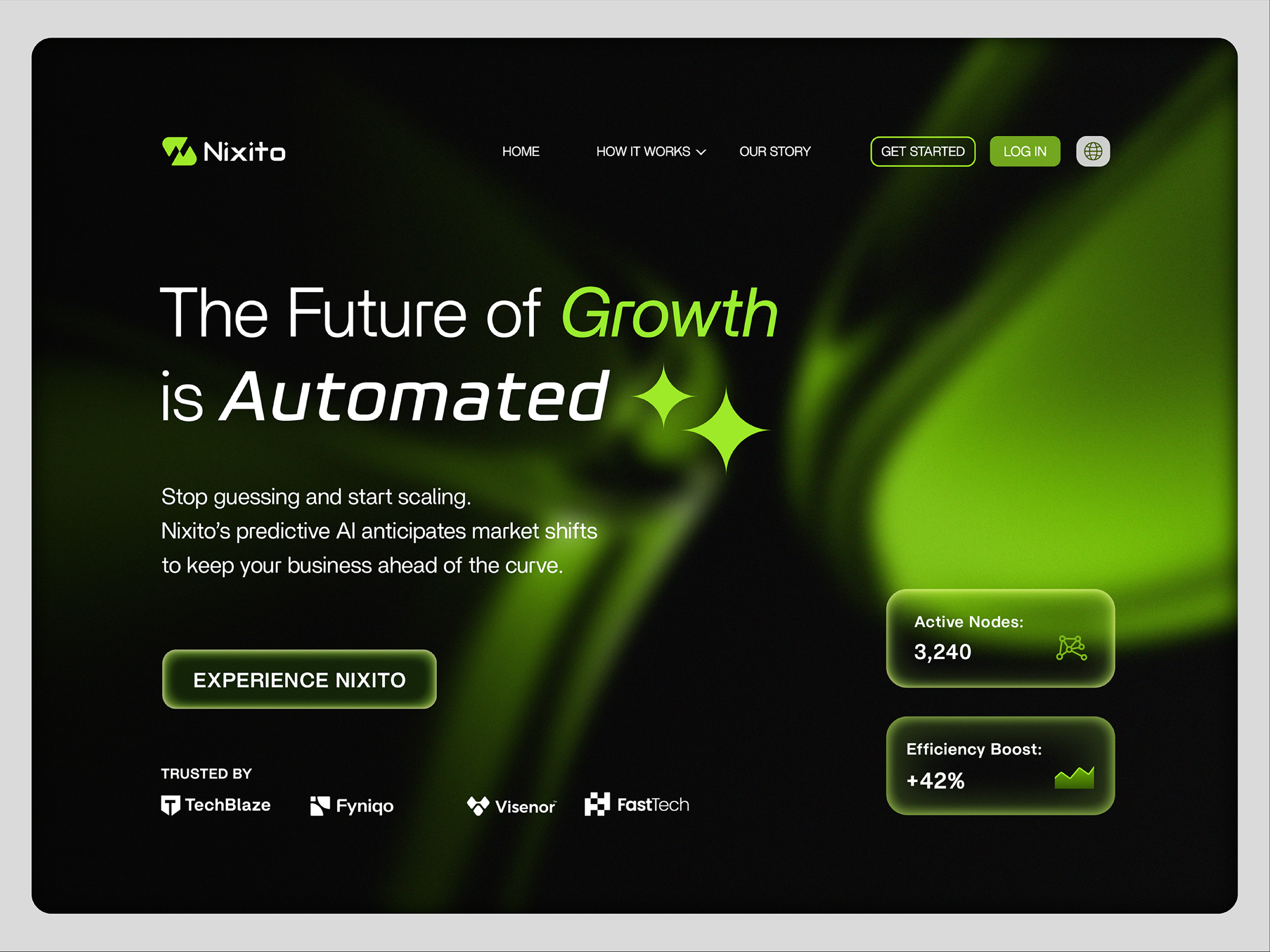 Example of Landing Page Design