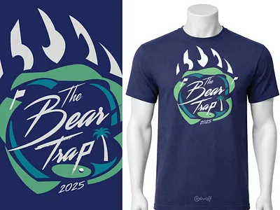 Tshirt Design - Merchandise Art aggressive branding brandmark event golf graphic design identity illustration lettering logo logo design logos map merch poster sports tshirt typography