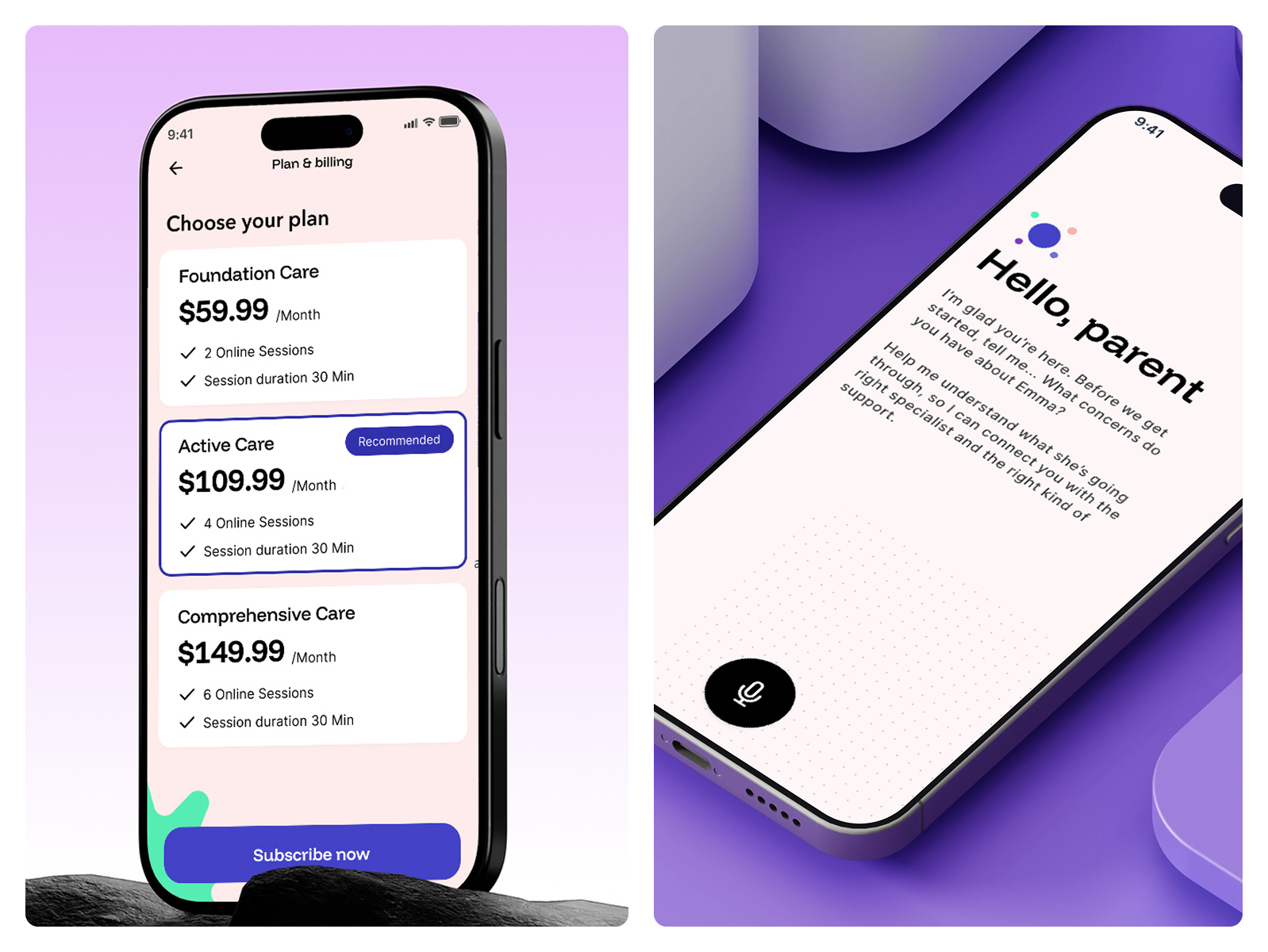 AI Children’s therapy and developmental support