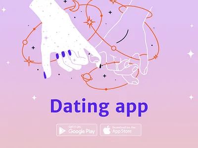 Dating app dating app dating app design design figma graphic design illustration mobile app ui uxui vector