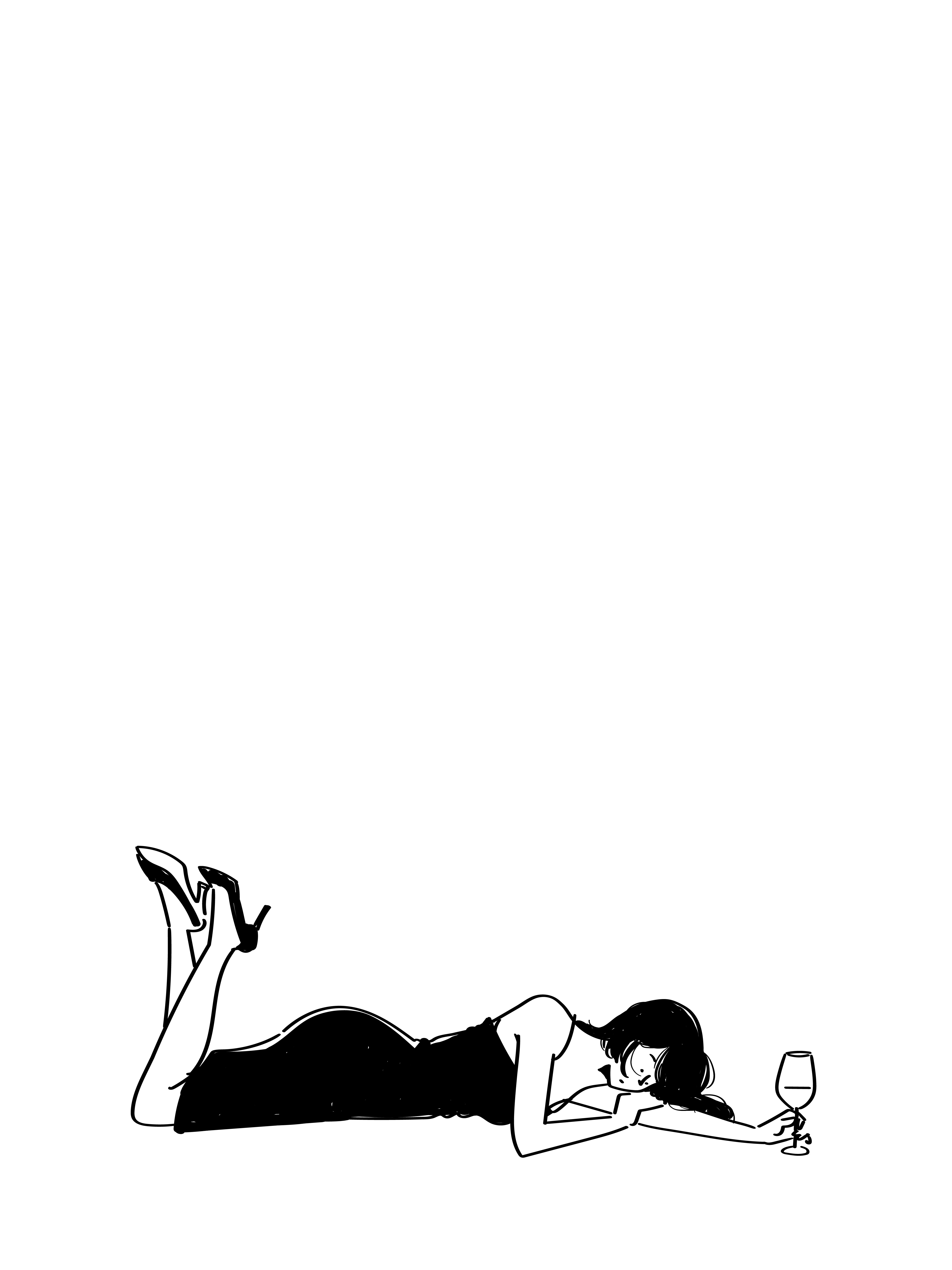 i lied design fashion illustration