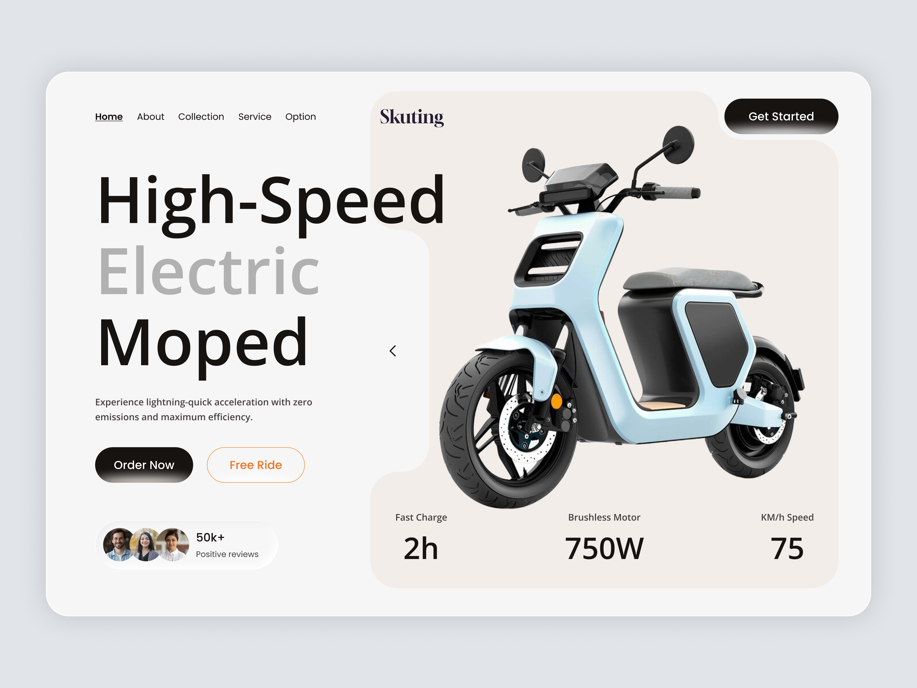 Example of Website & Landing Page UI/UX  Design