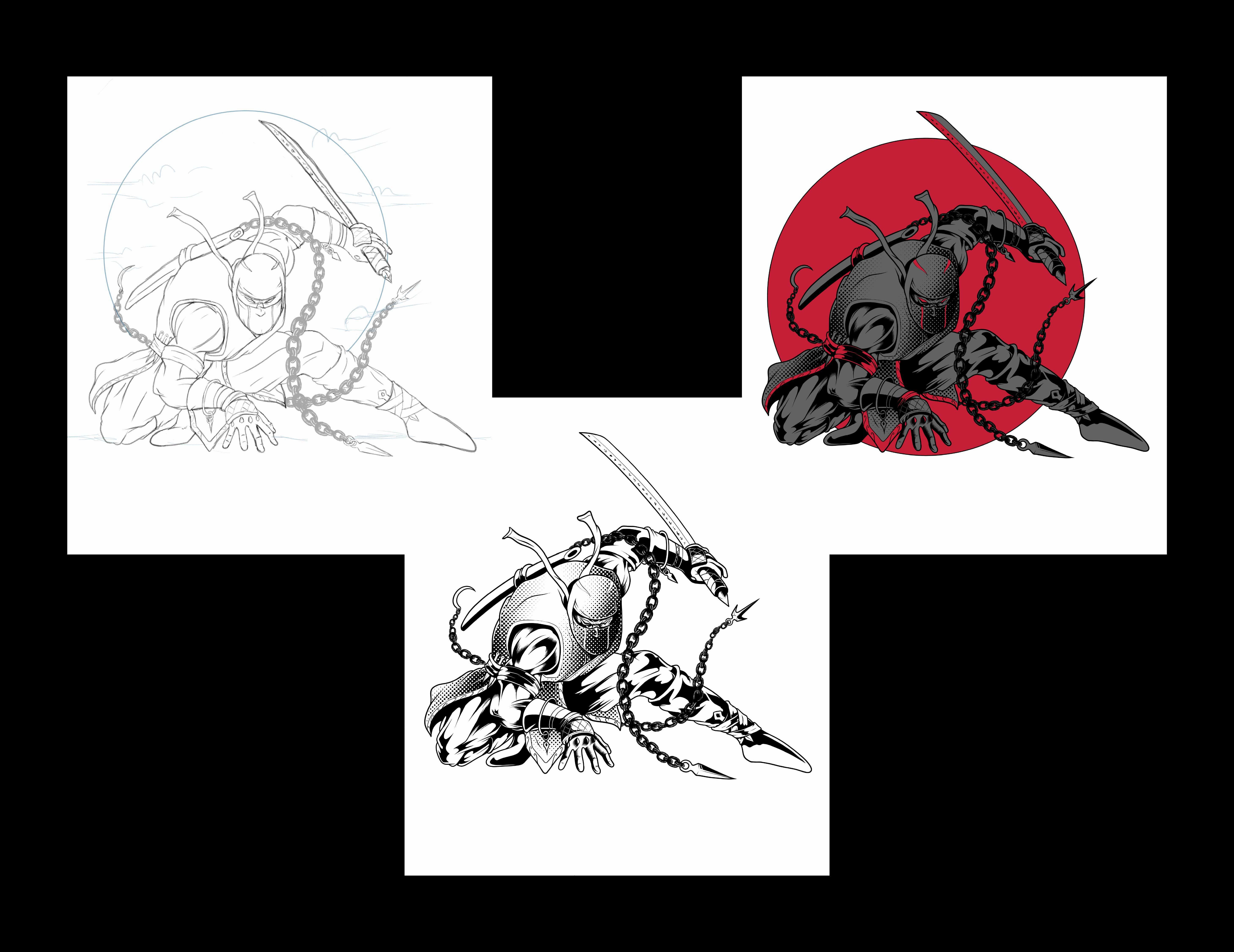 Custom Artworks Vol. 1 apparel art artwork character design clothing concept design design illustration mecha tshirt design