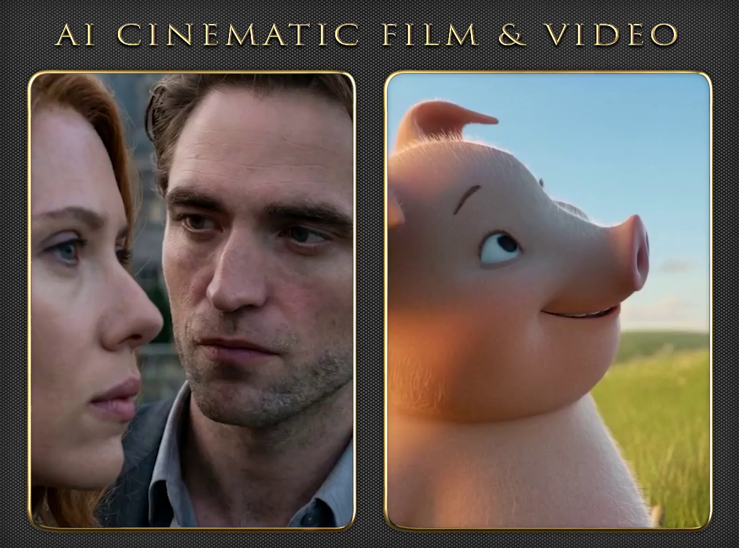 Cinematic AI Films, Music Videos, Cartoons & Animated Stories