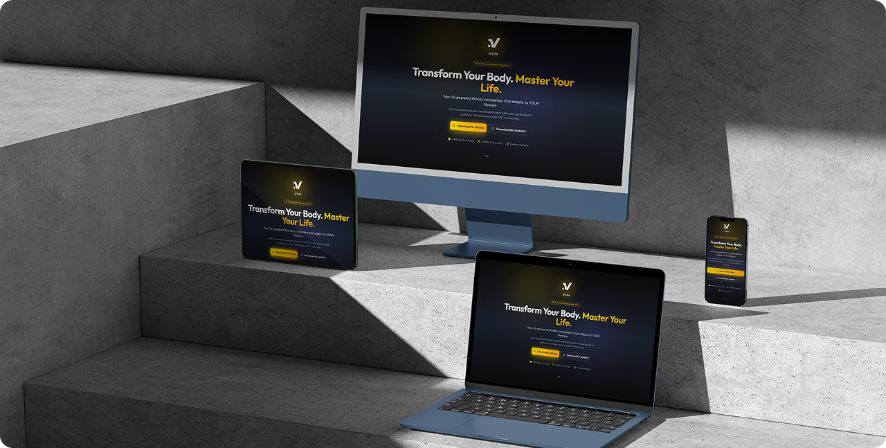 Example of Ai App UI/UX Design — Saa S, Mobile & Web