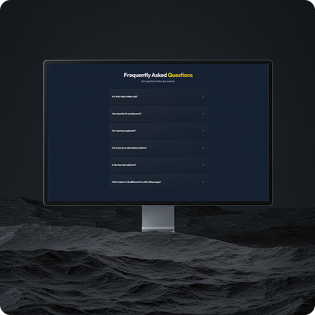 Example of Ai App UI/UX Design — Saa S, Mobile & Web