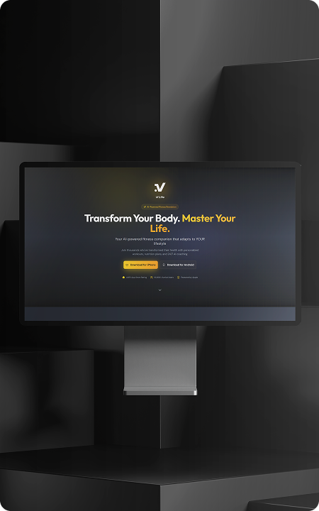 Example of Ai App UI/UX Design — Saa S, Mobile & Web