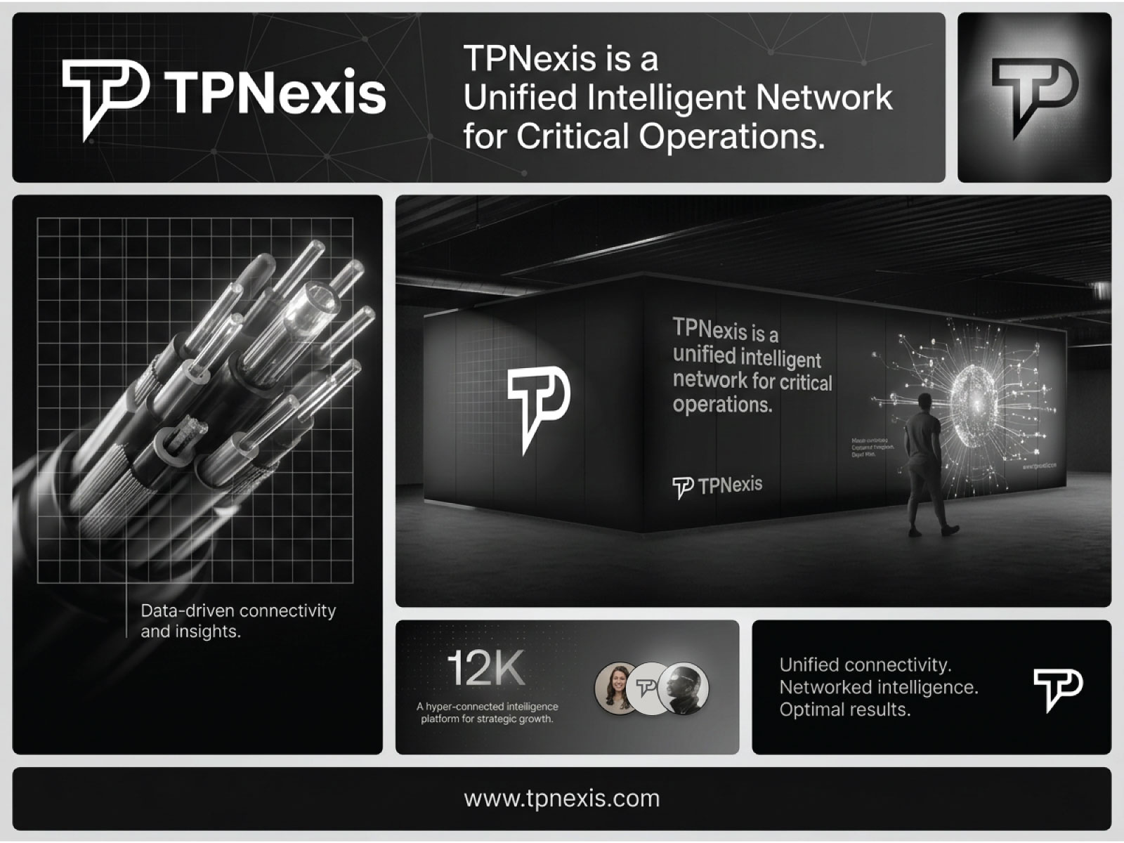 TP logo design, Hyper tech logo