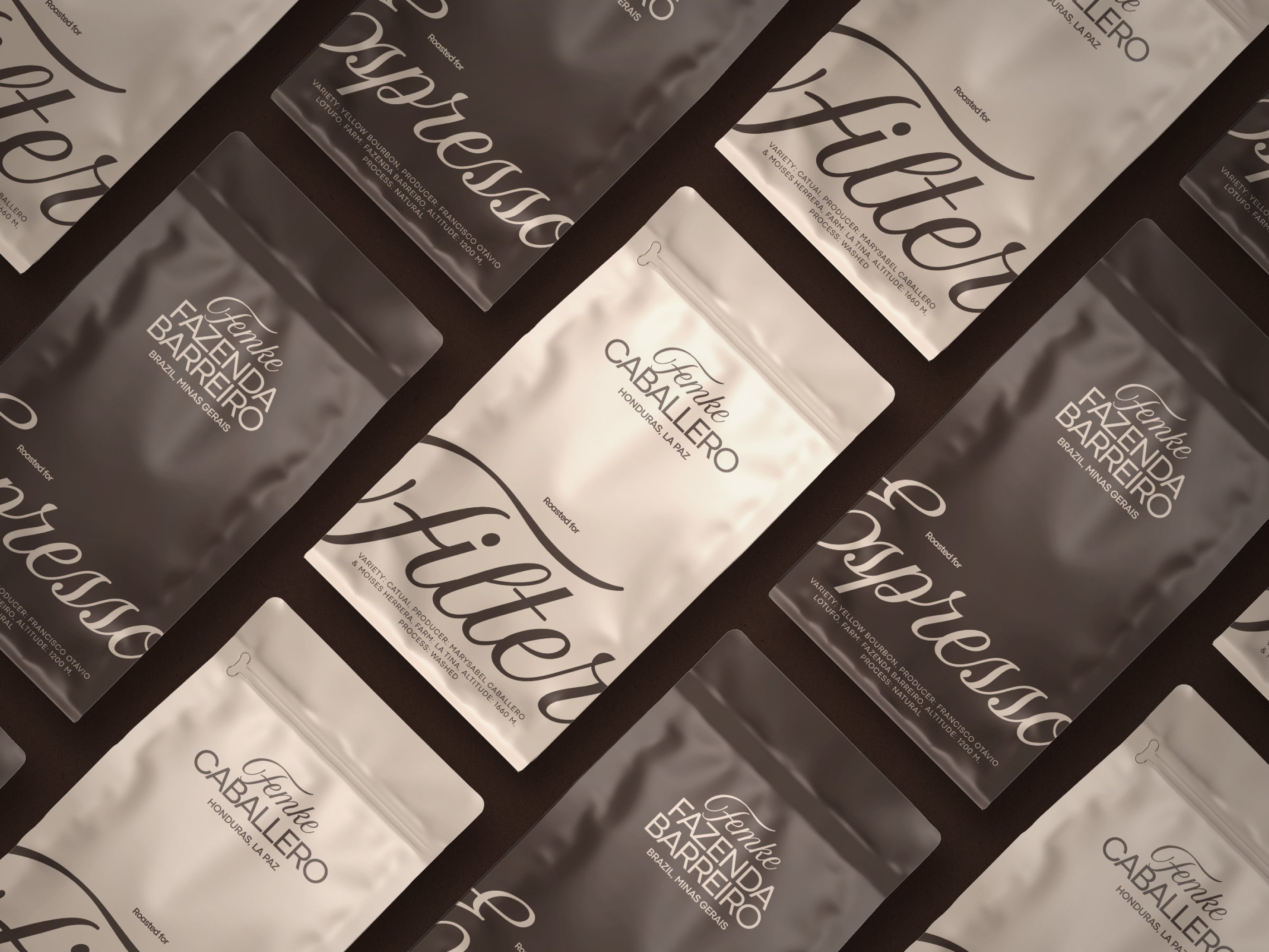 Coffee Packaging Identity for a Premium Brand