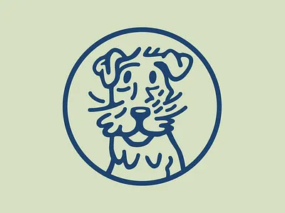 dog icon branding design dog esports graphic design icon illustration logo logotype mascot logo ui vector