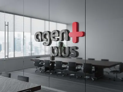 Agent Plus Logo Design branding corporate design logo design