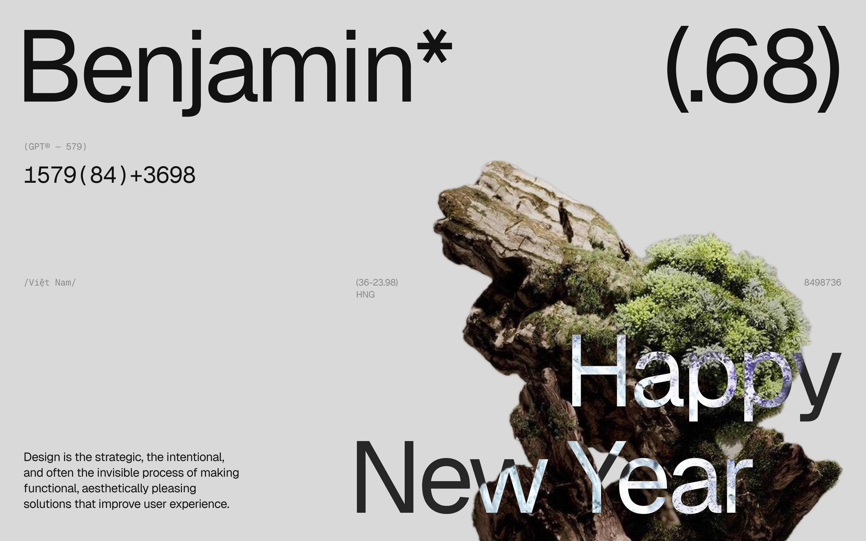 New Year's greeting shot (2026) ui ui design