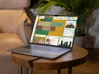AI Powered Agriculture Management Dashboard agriculture ai ai dashboard crm dashboard design management smart farming uiux ux web app web design web3