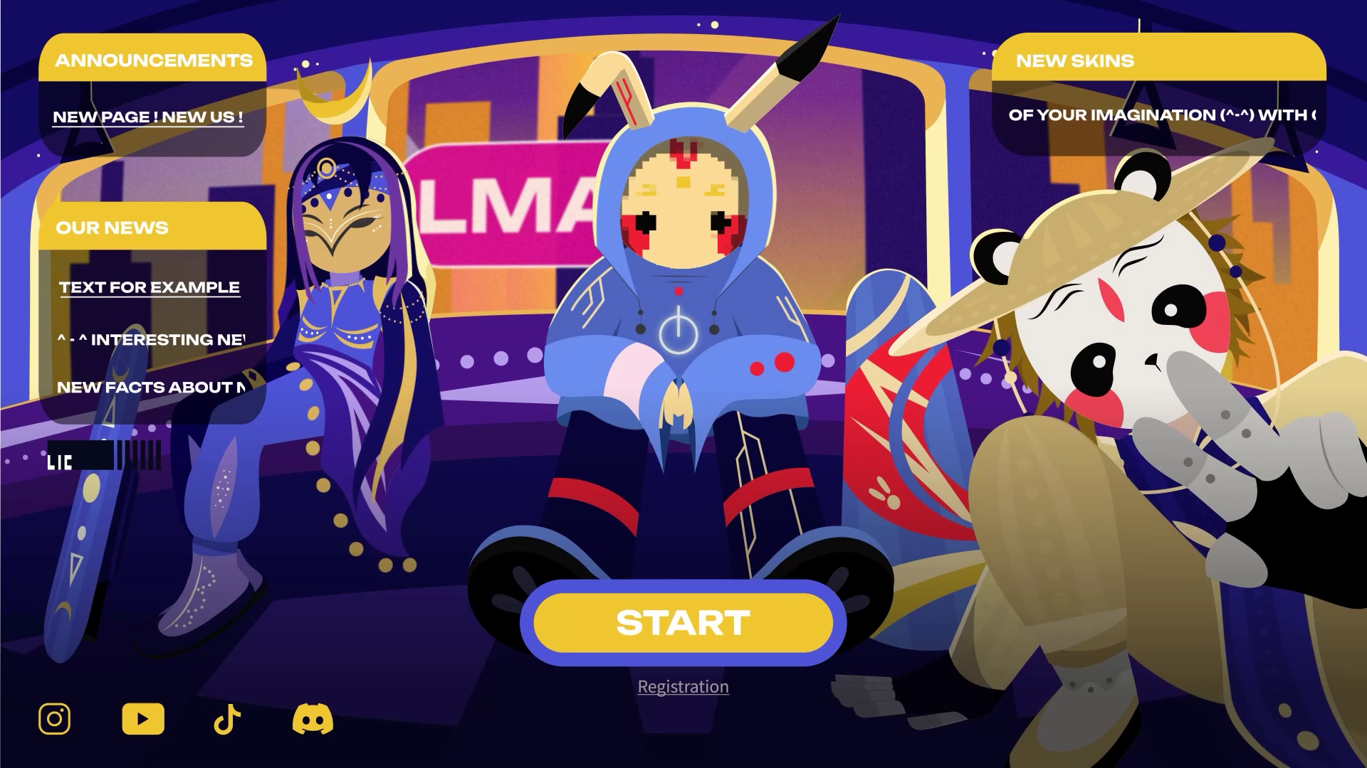 Game UI | Vector animation
