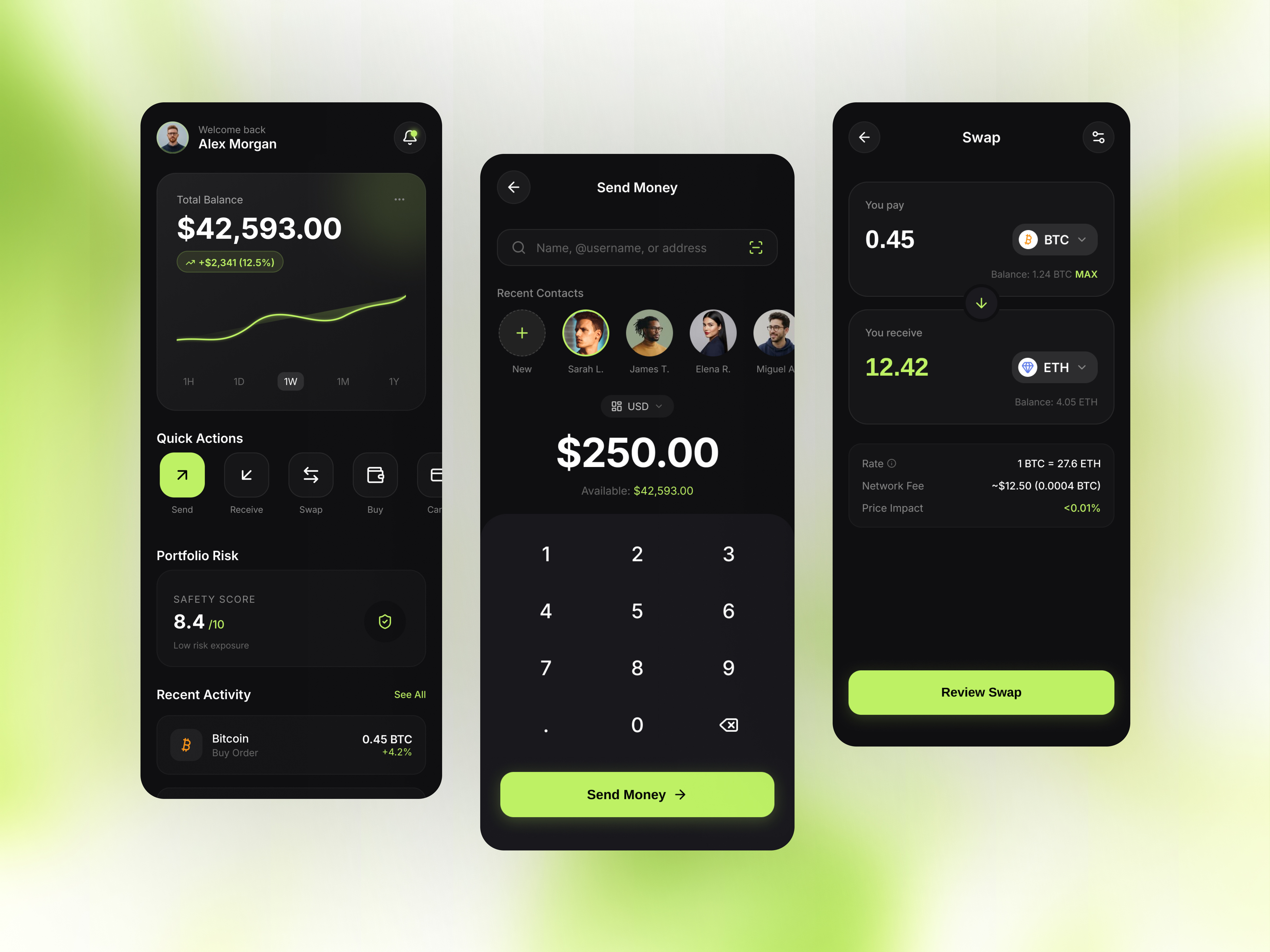 Example of Mobile App UI/UX Design (I Os & Android)
