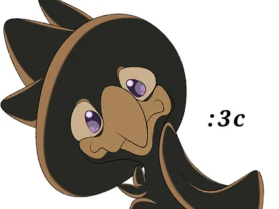 Murkrow : Pewish you foolish mortals :3c bird pokemon