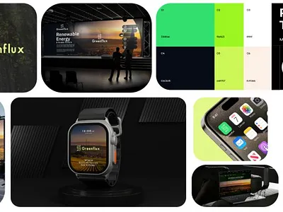 Greenflux - Renewable Energy Landing Page branding design agency digital product design graphic design green energy website design greenenergy logo modern landing page design renewable energy renewable energy branding startup branding agency strategic brand identity sustainability design tech company rebranding user experience strategy uxui design agency