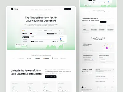 AI SaaS Website ai saas platform ai saas ui ai saas website ai website automation website business automation design landing page product saas design saas landing page saas platform saas website web web design website