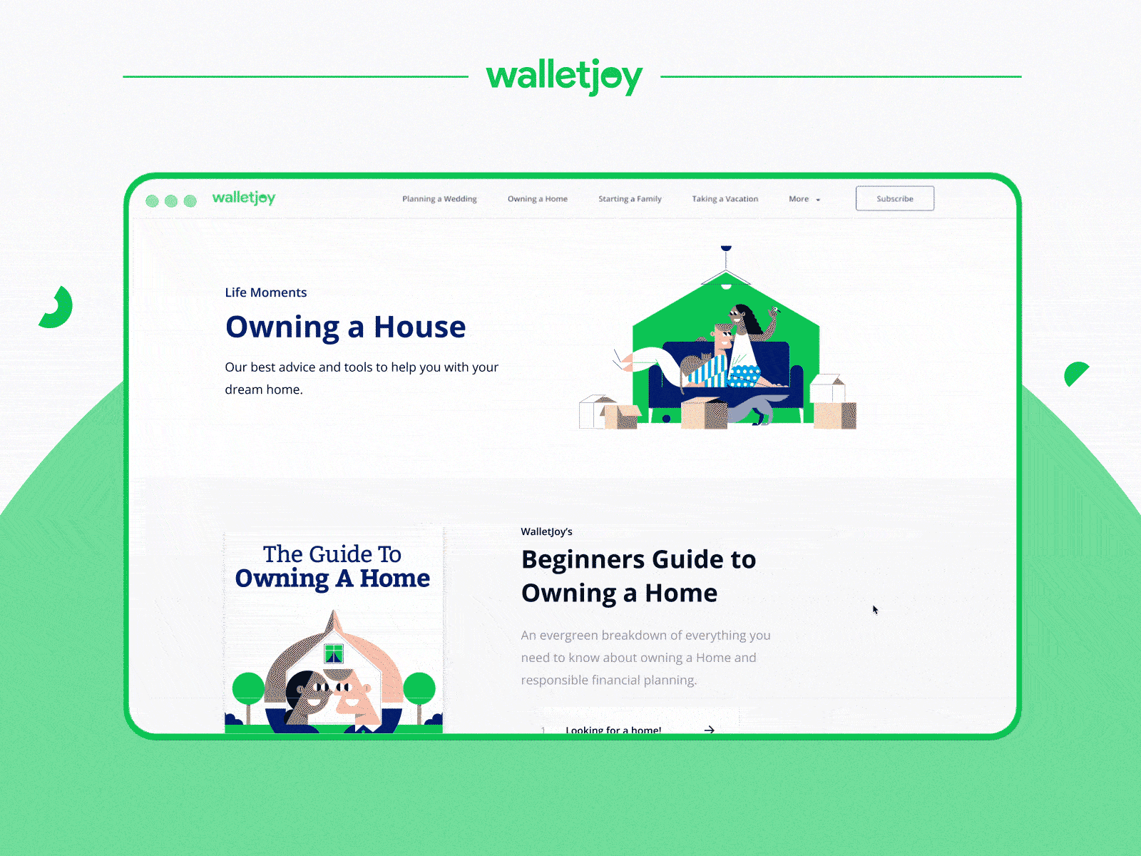 WalletJoy design product design ui ux