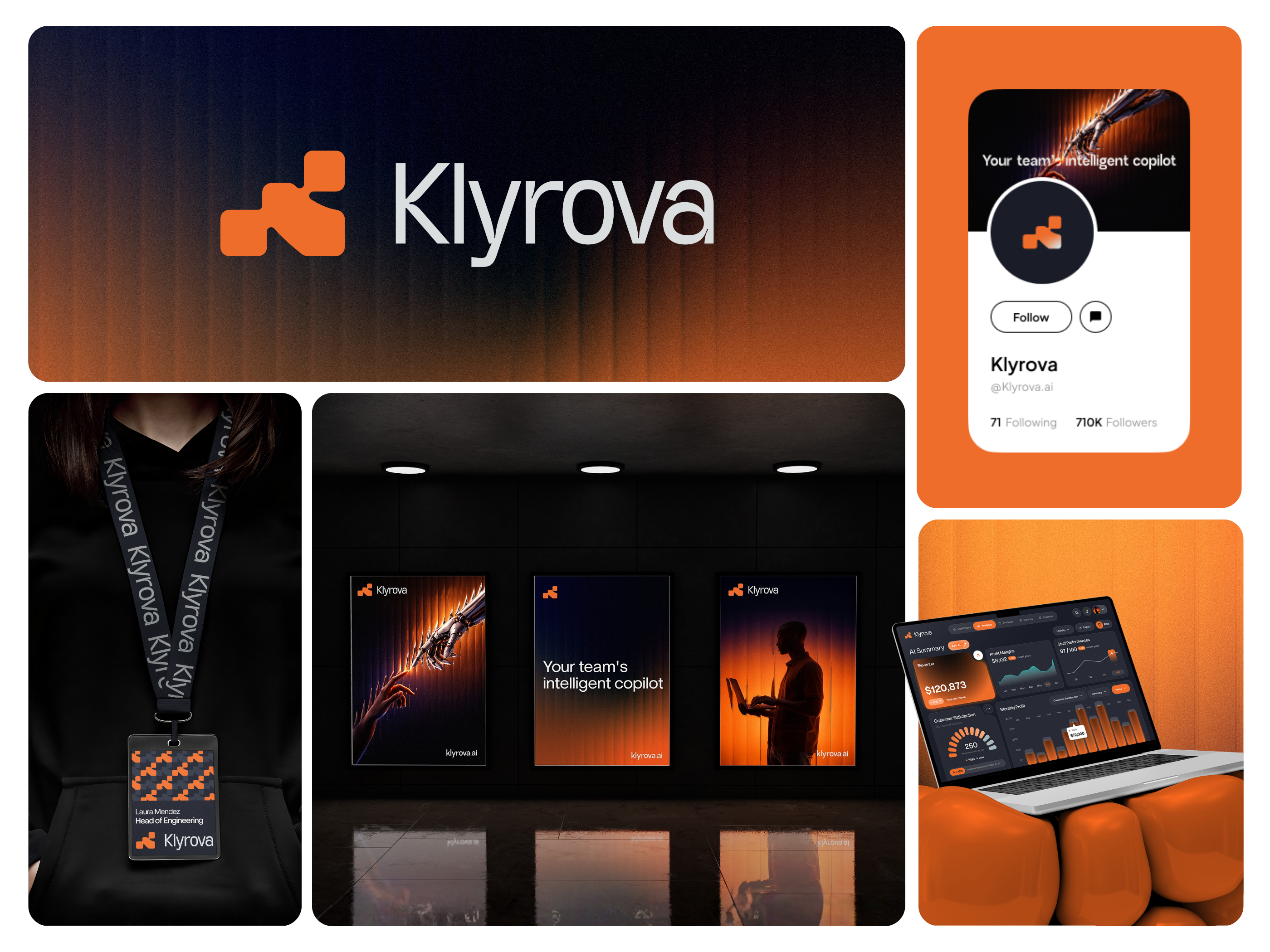 AI SaaS Branding & Product Interface Design