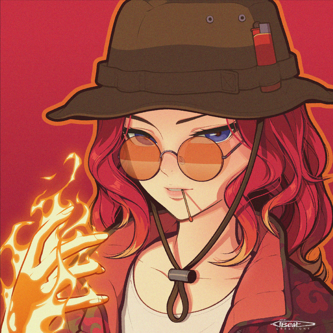 Azuki Anime Close-Up Shot