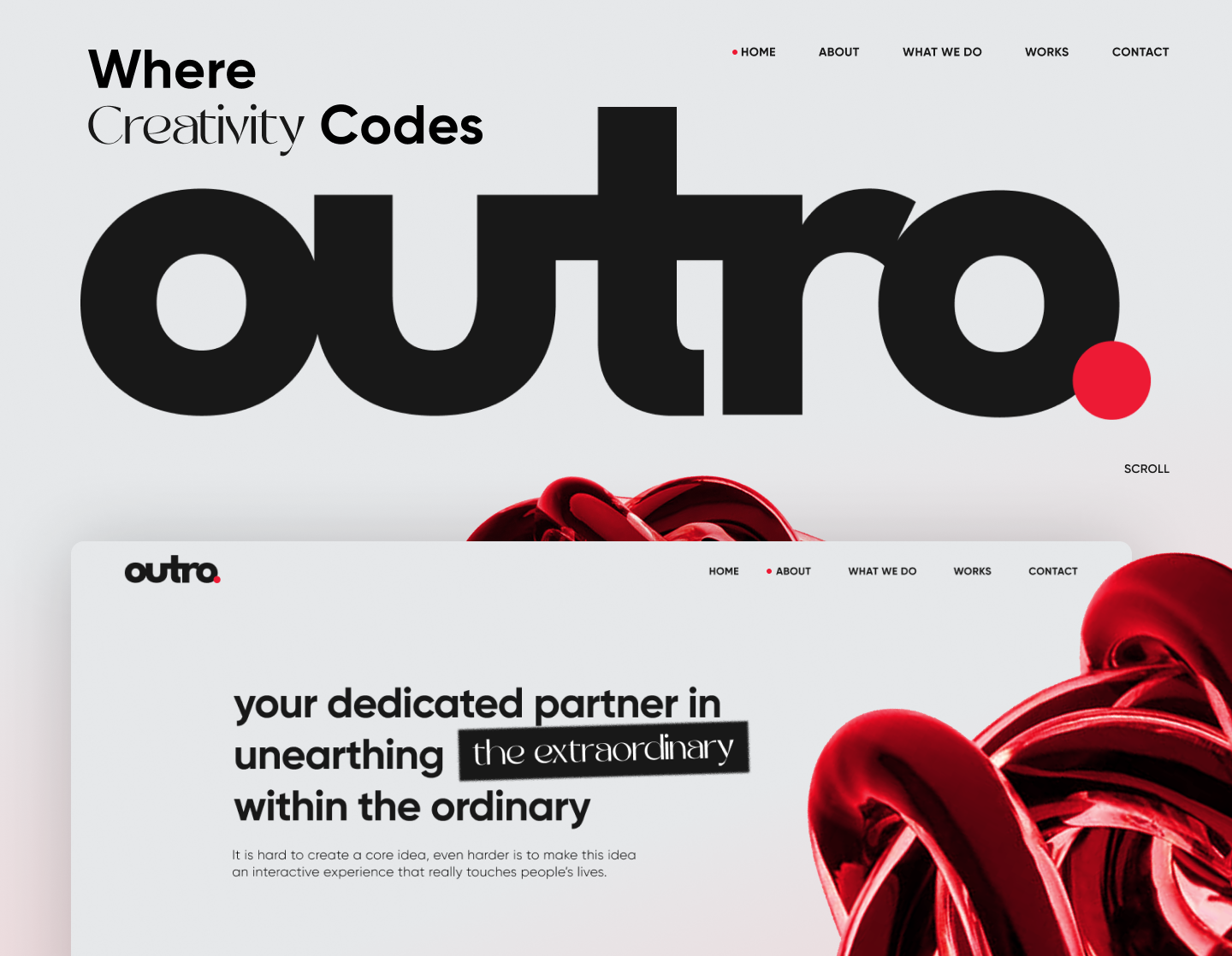 Digital Agency Website Design agency creative digital ui uiux webdesign website