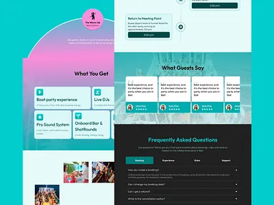 Beat Boat Bali Website Design & Development framer ui website
