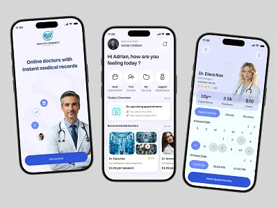 Healthcare Mobile App android app design app home page doctor app doctor booking app doctor consultation ecommerce health app health app icon healthcare healthcare app medical app mobile app design mobile app design agency mobile app template mobile app ui online doctor booking patient app product