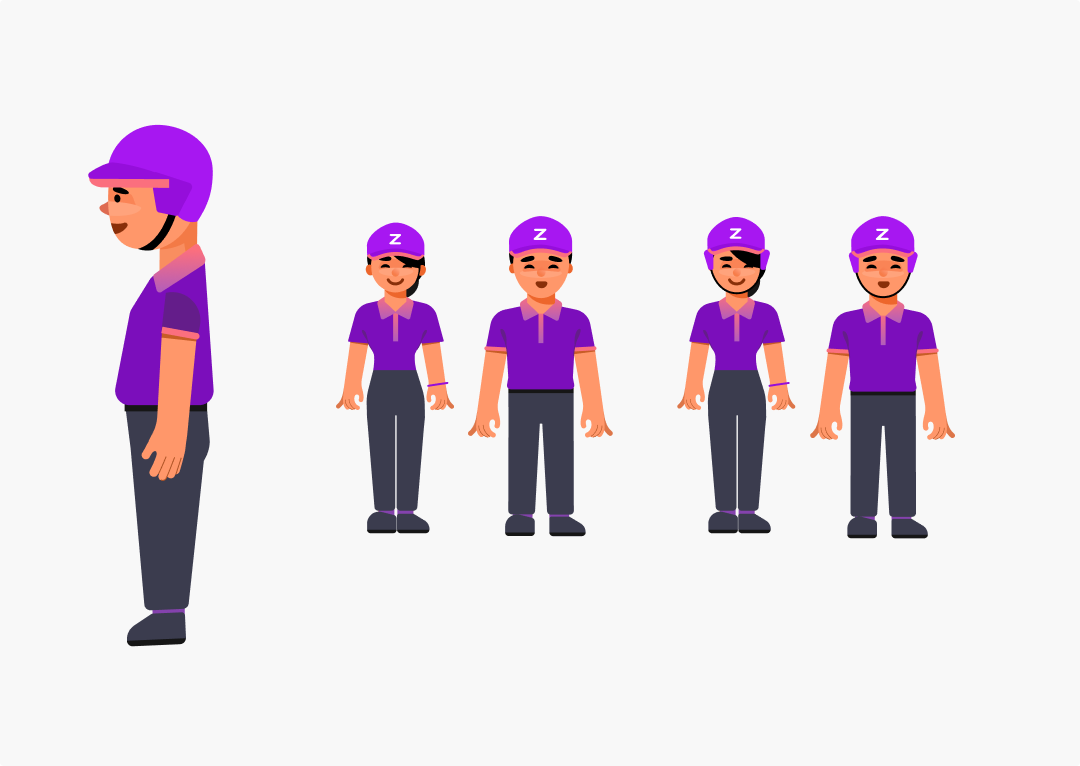 Zepto Illustration System animation brandillustrations designjobs designsystem ecommerce humansofillustrations illustrations illustrationsystem illutratorjobs motion graphics productillustrations quickcommerce uidesign uiux