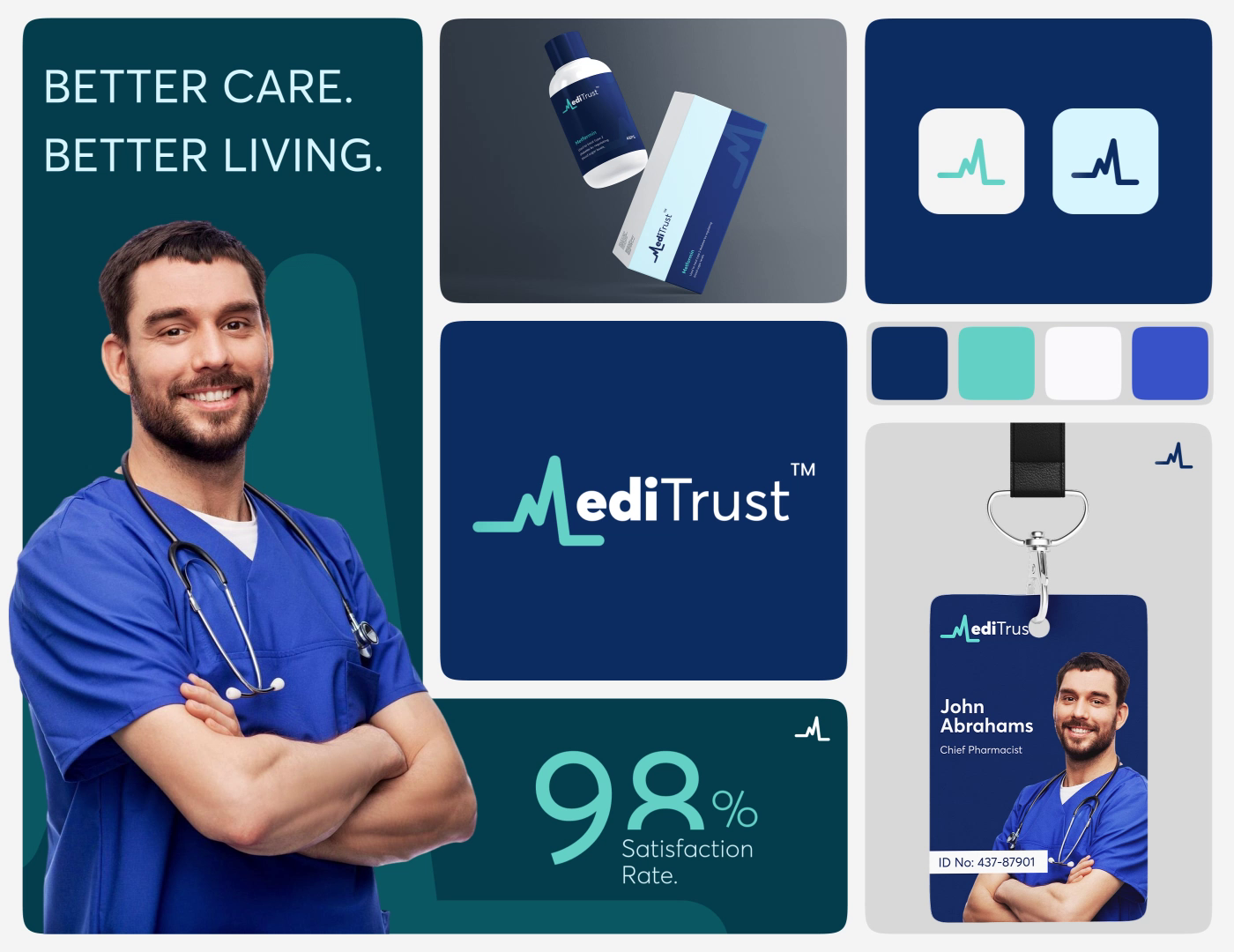 MediTrust Brand design