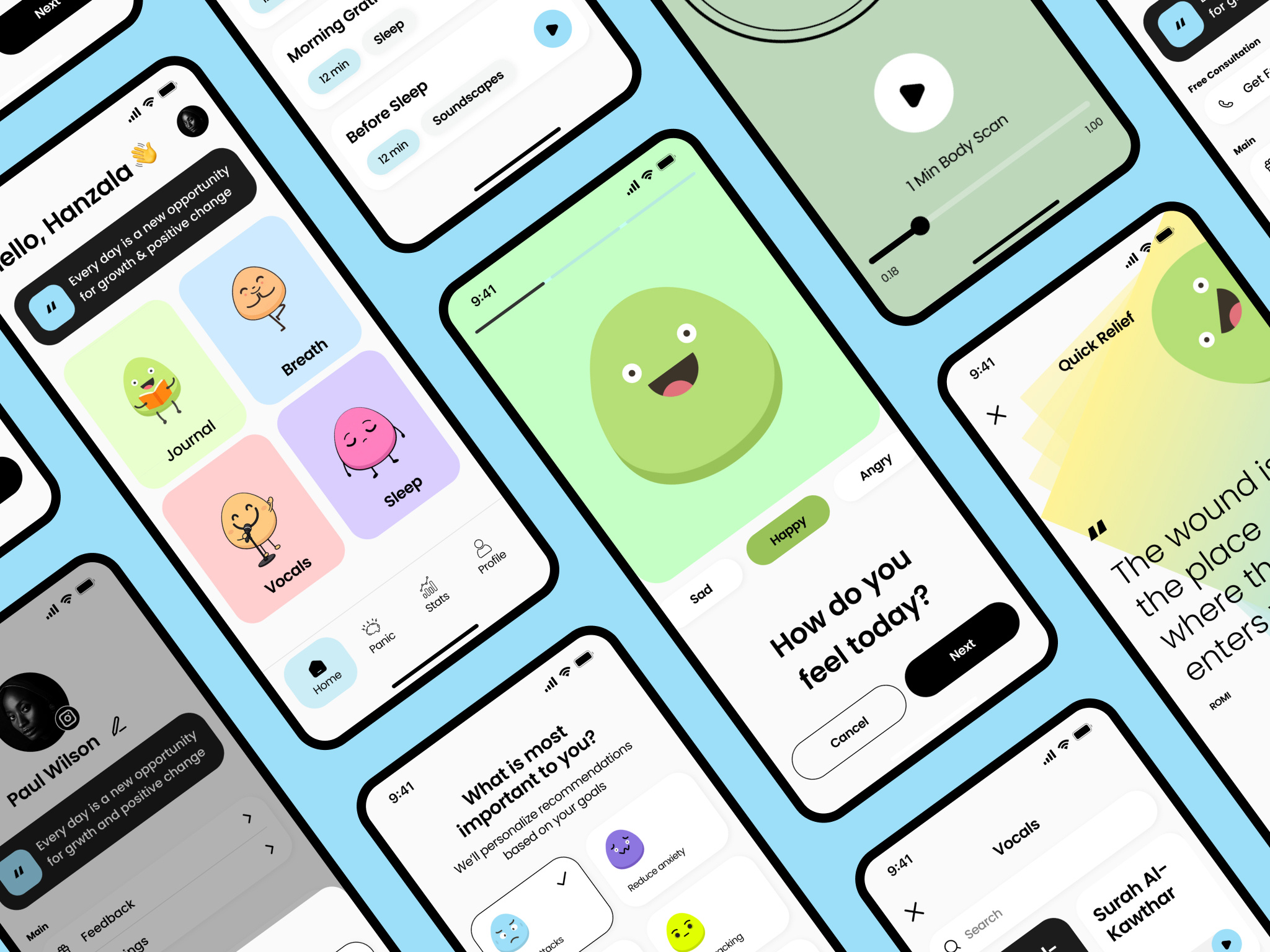 Example of Mobile & Web Design