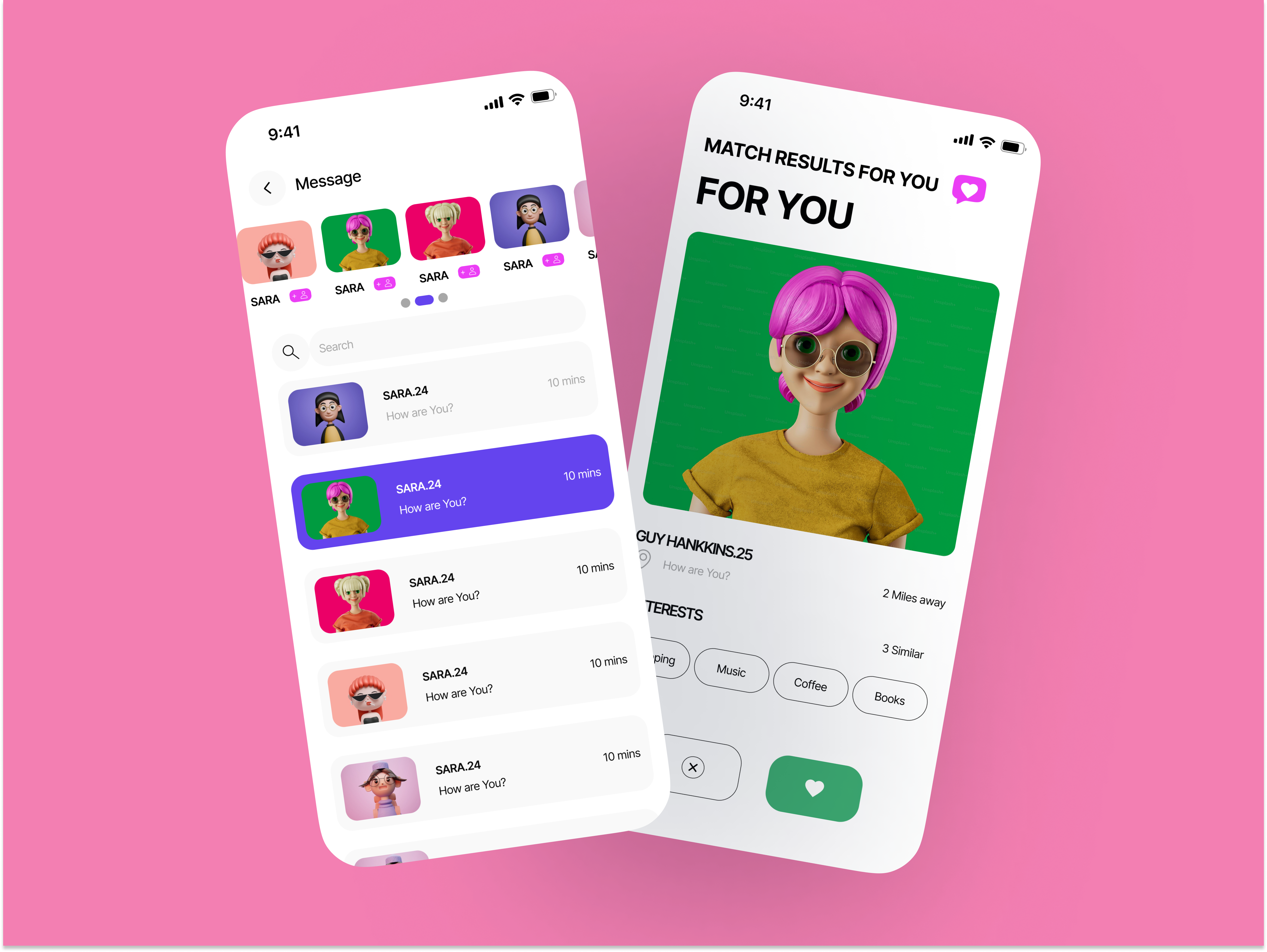 Example of Mobile App UI UX Figma Design & Prototype