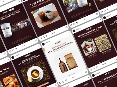 Moco575 coffee brand - Social Media Post adcreative ads creative app advertisement branding coffe brand facebook ad coffe post design coffebeen delco it delcoit graphic design moco575 mococoffe modern social media post design social media post