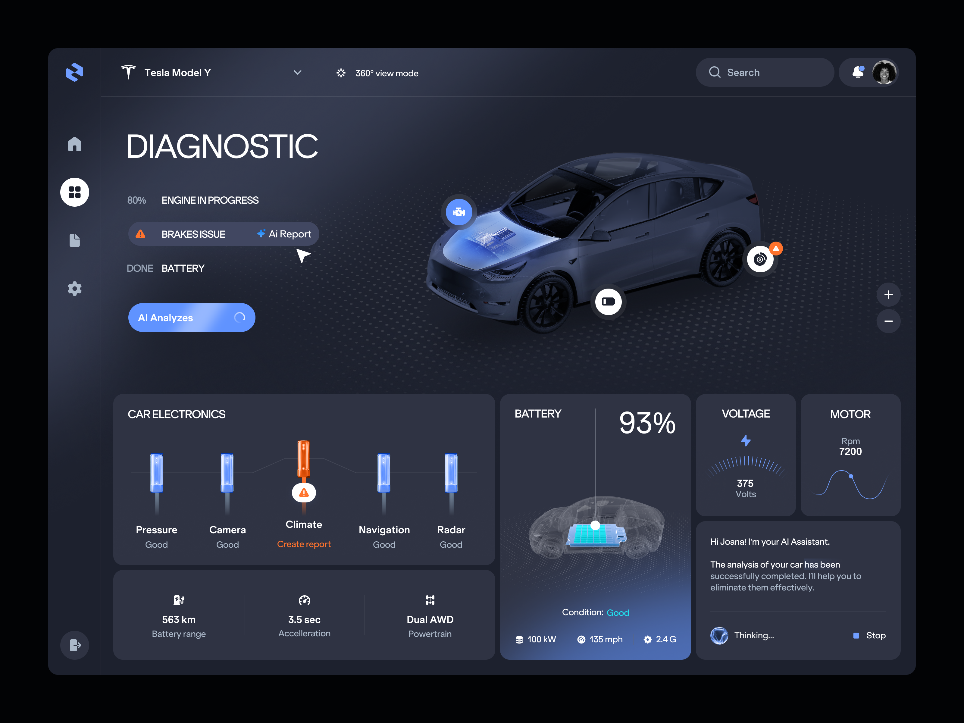 UI-UX for a Fitnes App ✦ Pace