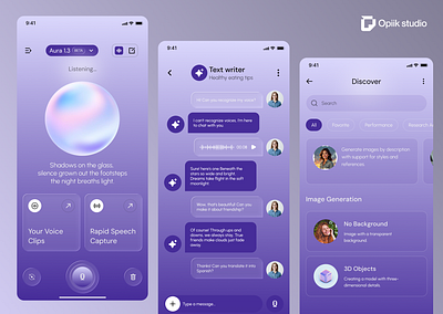 Browse thousands of Chat UI Design Mobile images for design inspiration ...