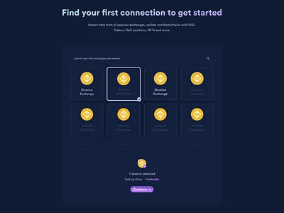 Radiance Onboarding blockchain crypto design graphic design