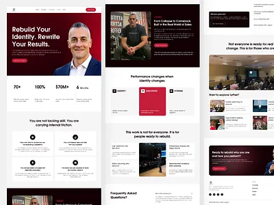 Sales Coaching High-converting Website Design coachingwebsite conversiondesign digitalgrowth onlinesales salescoach salescoaching salesfunnel ui design uidesign uiux design user interface ux design uxdesign websiteui