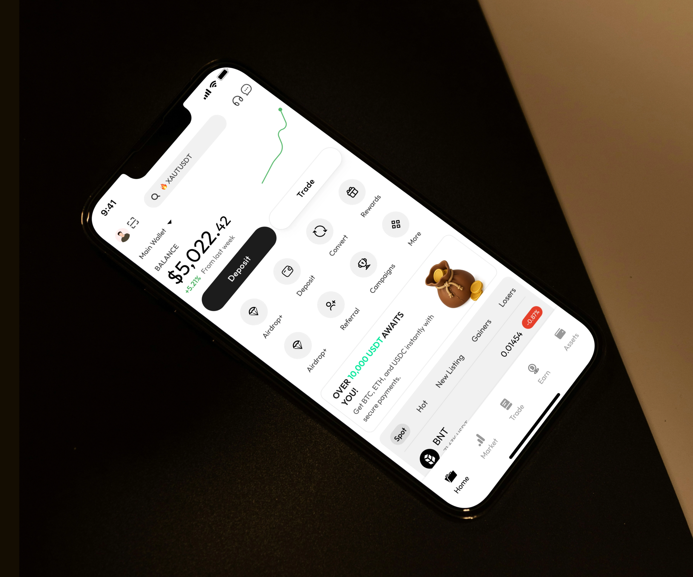 Crypto Exchanger App