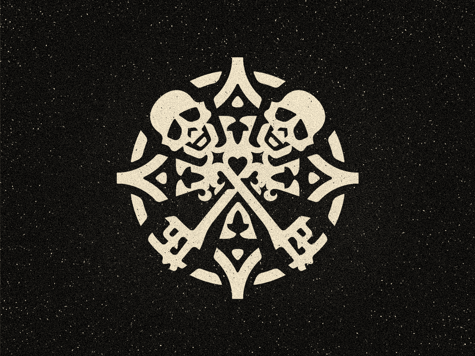 Legend Locations ✦ Logo arrows compass cross dead filming illustration key legend location locations lock logo logodesign logotype maison movies penthouse renting skeleton skull