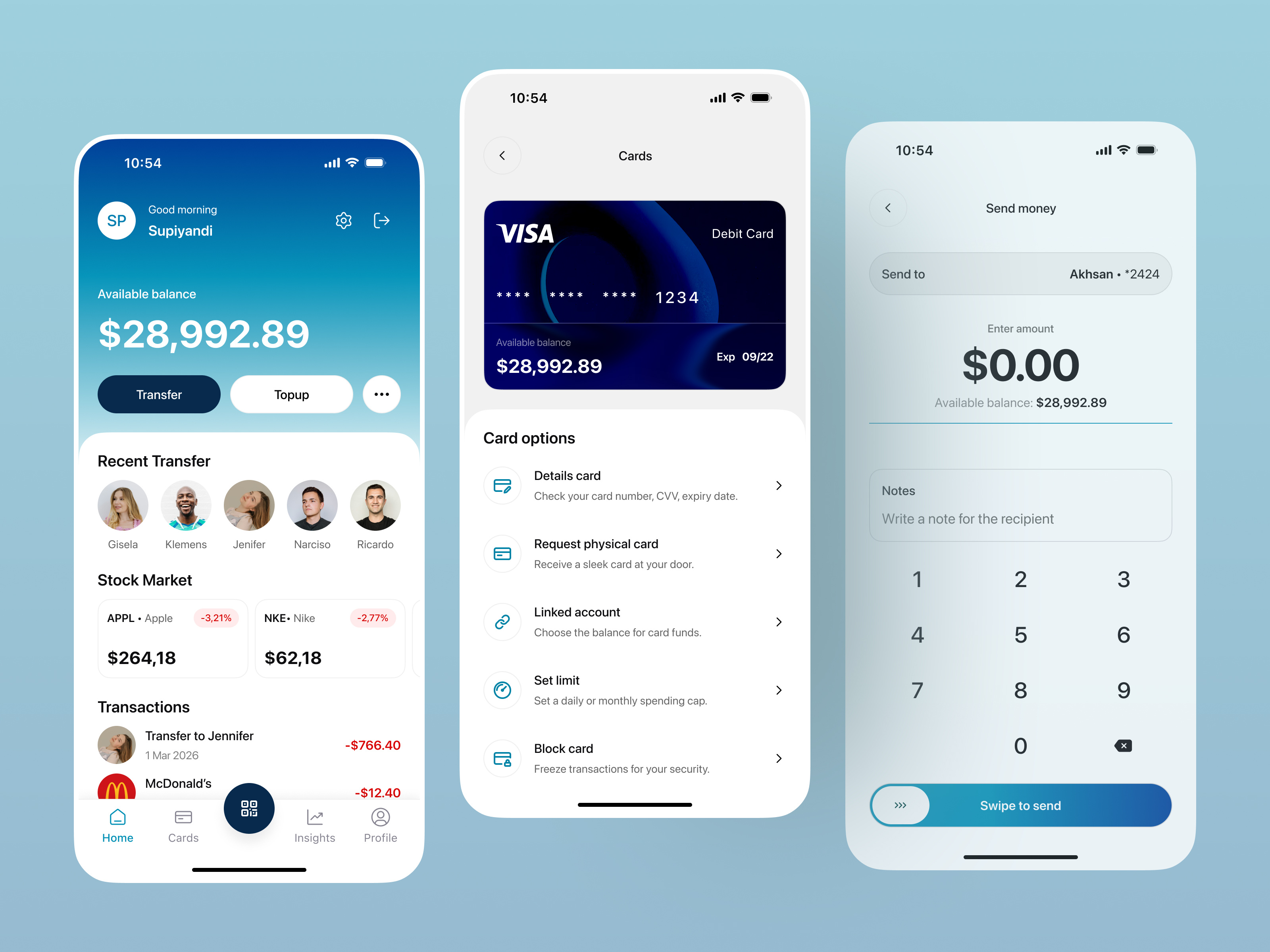 Example of Product Design Mobile App