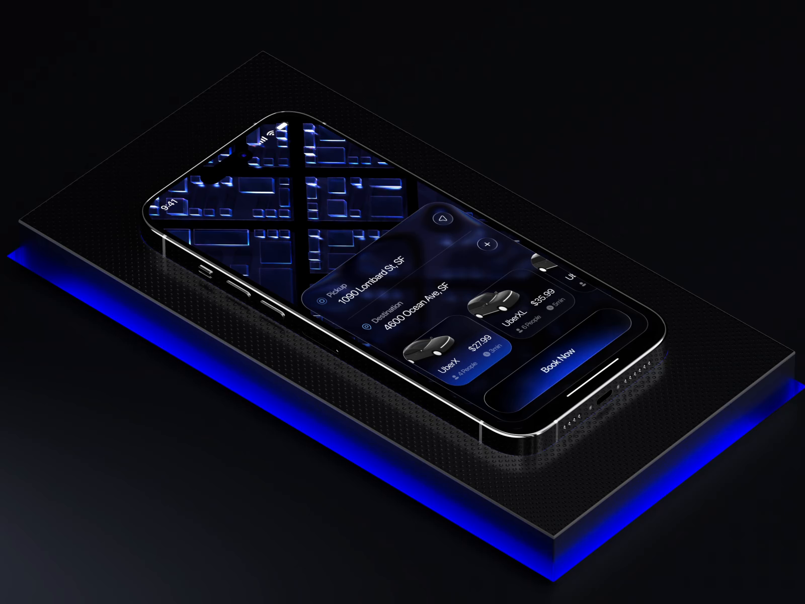 Uber Booking Experience by AmazingUI