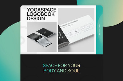 YogaSpace Logobook branding corporate identyty corporate stationary design digital design graphic design logo logobook logobook design portfolio typography ui web design website