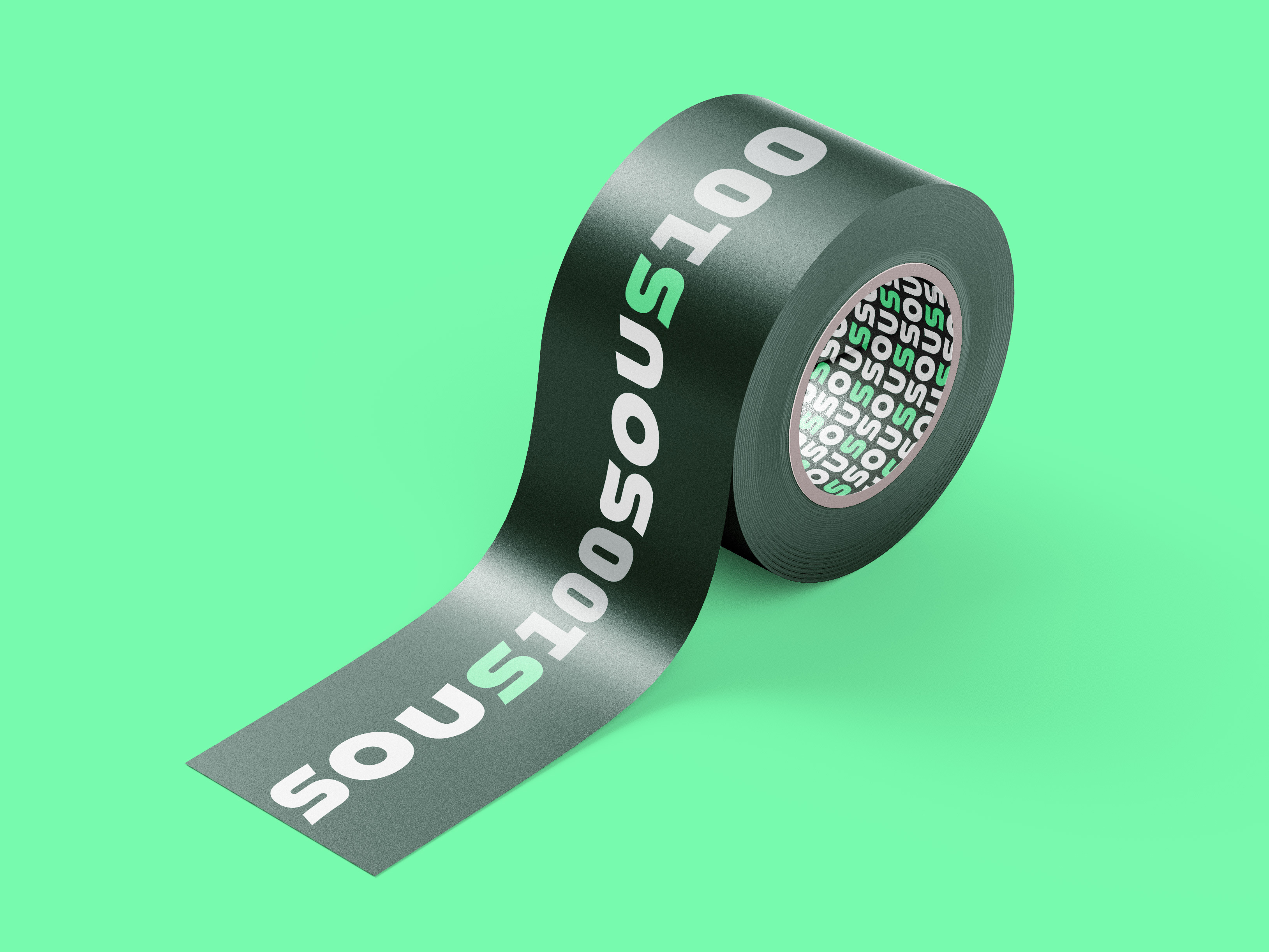 SOUS 100 identity logo tape