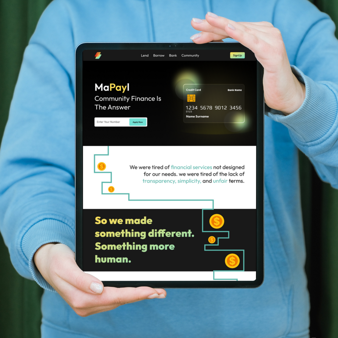 MaPayl Website UI design inspiration borrow design designer designs finance graphic design inspiration interaction landing page lend logo technology ui uidesign ux visual design web design